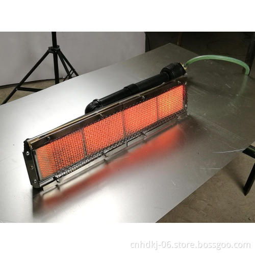 Energy saving infrared catalytic ceramic plate gas burner